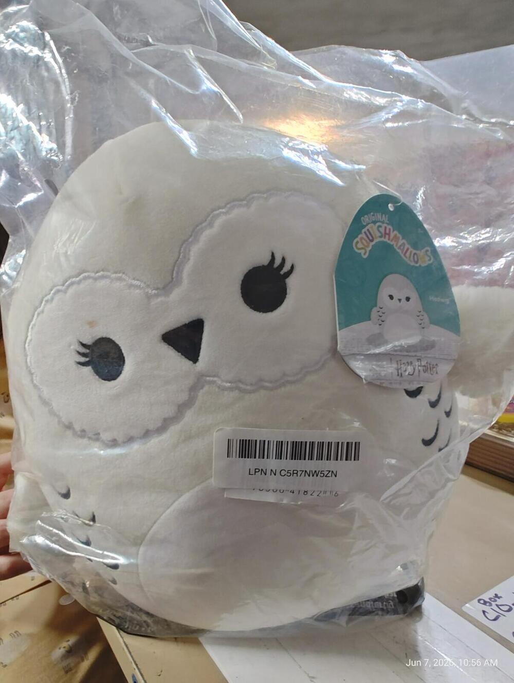 Squishmellow Harry Potter NWT Hedwig Never Opened Factory Sealed
